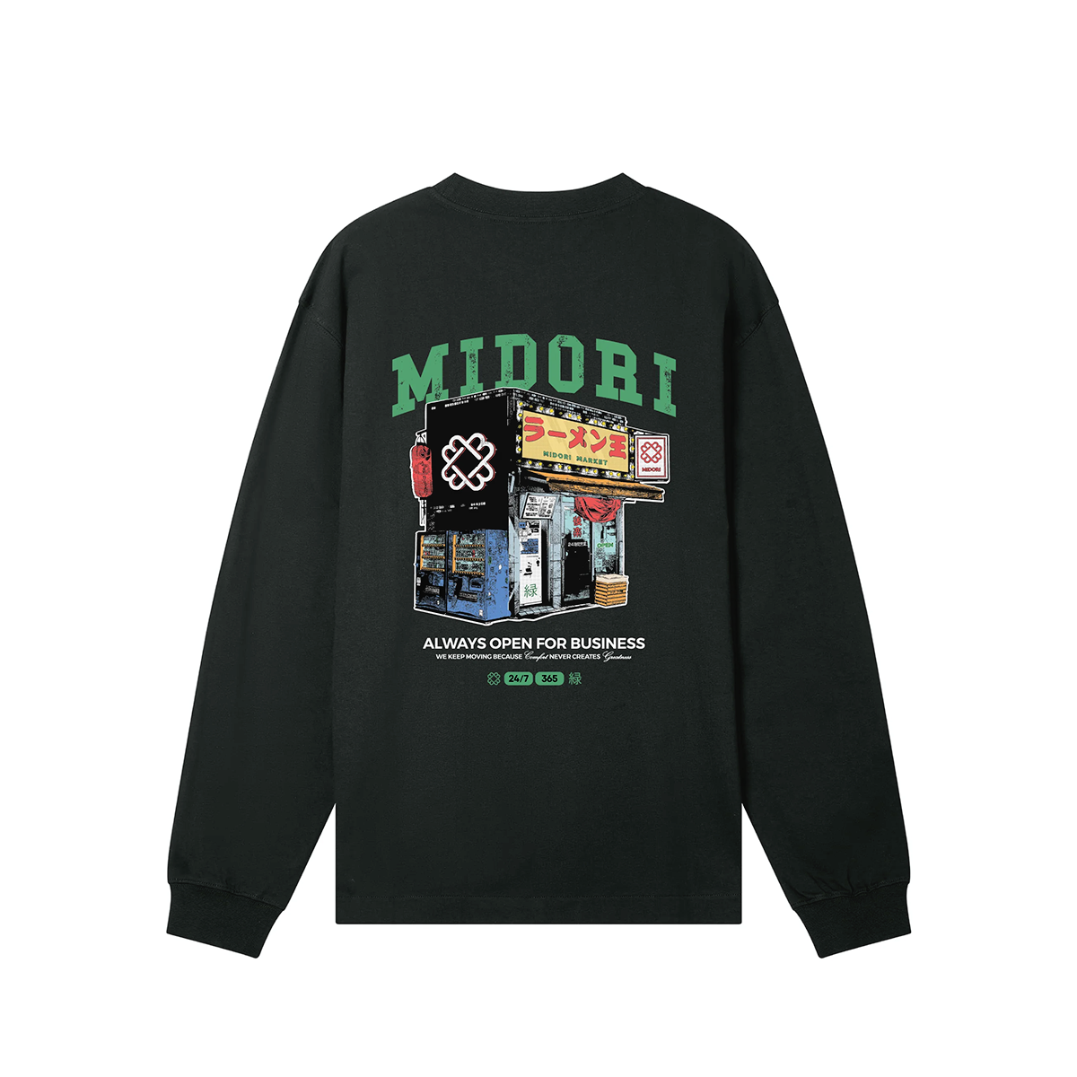 Business Longsleeve - Charcoal