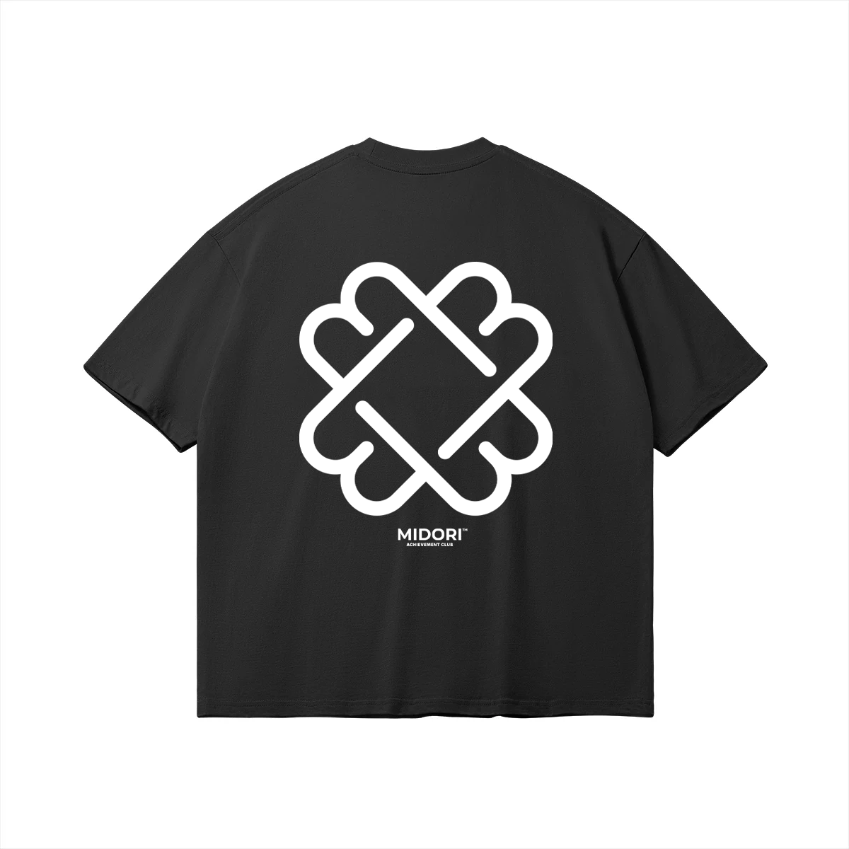 Midori initial Tee - black