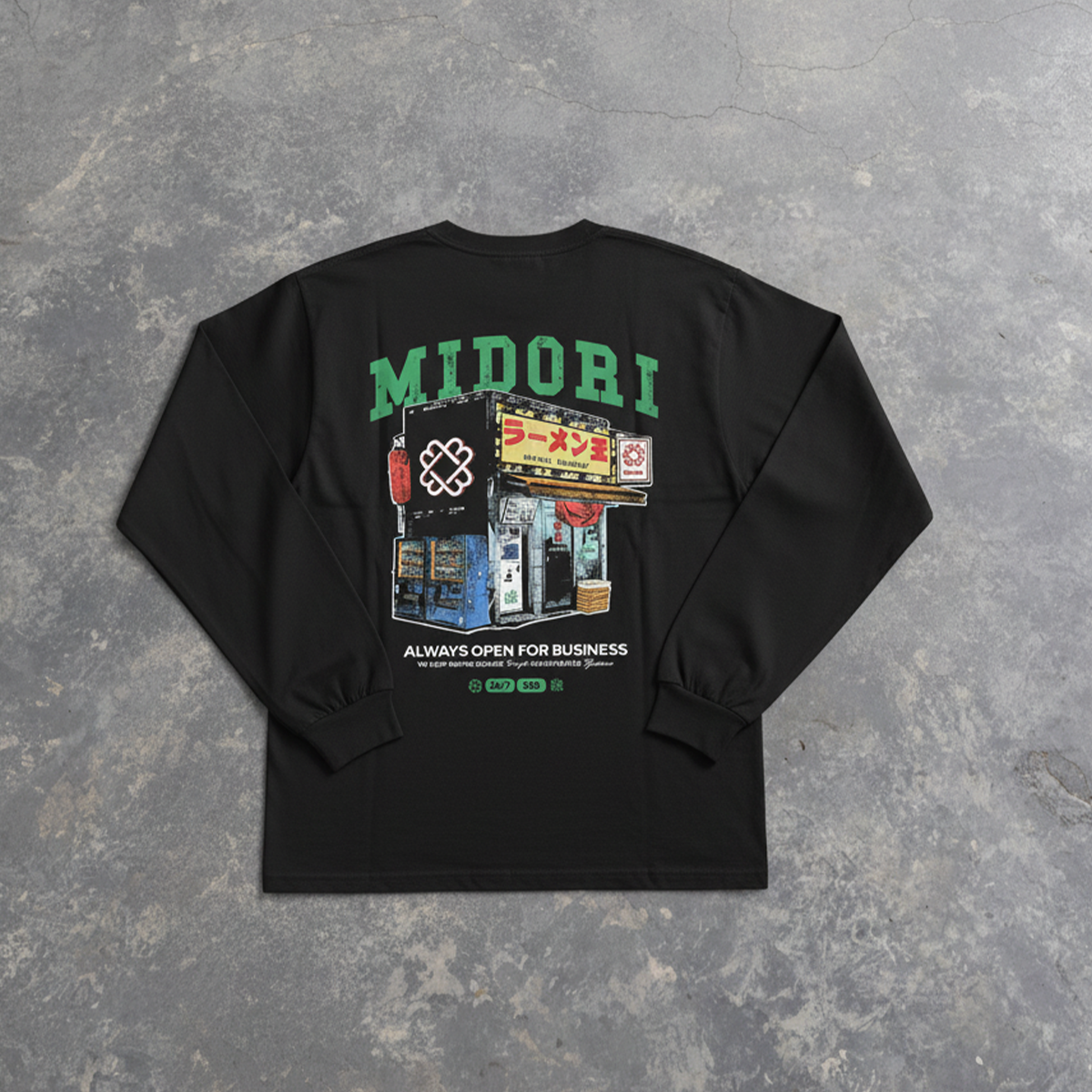 Business Longsleeve - Charcoal